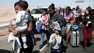 Chile inicia empadronamiento a migrantes varados en la frontera con Perú [VIDEO]