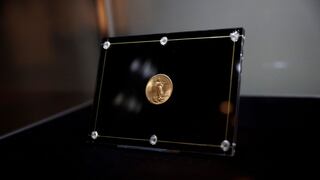 Una moneda de oro estadounidense se subasta a un récord de US$ 18,9 millones en Nueva York