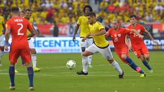 Colombia igualó 0-0 con Chile por las Eliminatorias Rusia 2018 [Fotos y video]