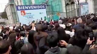 COVID-19: reportan aglomeración de personas en la Feria Metropolitana del Libro Lima Lee | VIDEO 