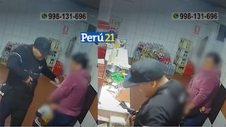 ¡TERROR! Delincuentes armados asaltaron restaurante en presencia de dos niños en La Victoria 