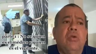 Separan a jefe de UCI de hospital en Chiclayo tras ser captado en aparente estado de ebriedad