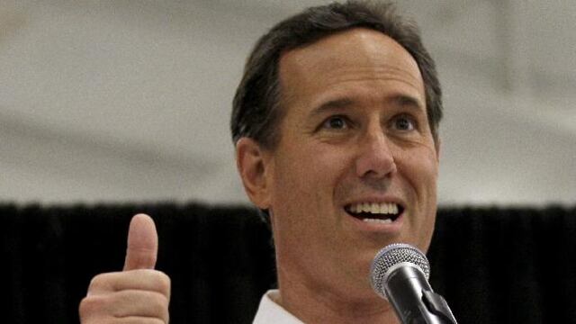 Santorum apuesta por la nominación
