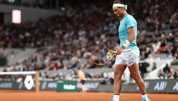 Rafa Nadal es eliminado en su primer partido de Roland Garros. (Foto: AFP)