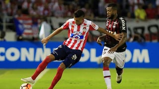 Junior igualó 1-1 ante Atlético Paranaense en la ida de la final de la Sudamericana
