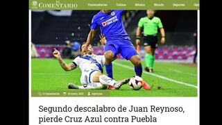 Juan Reynoso no sabe de triunfos en Cruz Azul: así reaccionaron los medios mexicanos | FOTOS