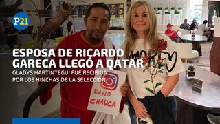Esposa de Ricardo Gareca llegó a Qatar y causó furor entre hinchas peruanos