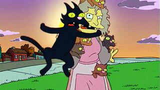 “Los Simpson”: la fatídica historia de “la loca de los gatos” que quizá no conocías
