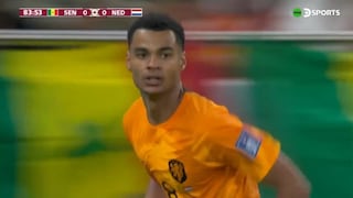 Gol de Países Bajos vs. Senegal: así fue el 1-0 de Cody Gakpo para los neerlandeses [VIDEO]