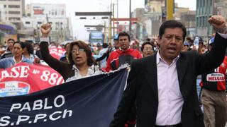 Lucio Castro sobre marcha del Sutep: “Gallardo fue designado para fortalecer su sindicato”