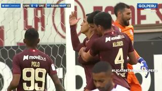 Gol de Alex Valera para darle el primer gol a Universitario vs. San Martín [VIDEO]