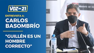 Carlos Basombrío sobre renuncia al Mininter de Avelino Guillén
