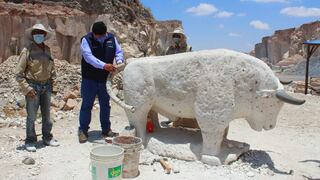 Arequipa: artesanos elaboran nuevas esculturas en Añashuayco para los turistas [FOTOS]