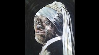 Chewbacca de Star Wars como la ‘musa’ de los maestros de la pintura ‘wookiee’