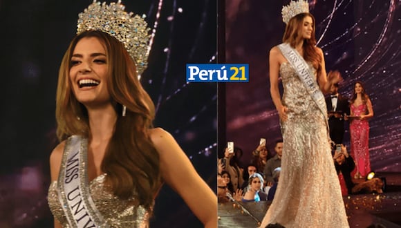 Tatiana Calmell es coronada como la Miss Perú 2024. (Composición)