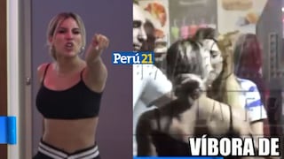 Gabriela Herrera protagoniza pelea callejera y amenaza a mujer: “Víbora de m... conch...” | VIDEO