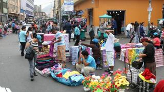Lima retirará a 4 mil ambulantes no autorizados antes de fin de año