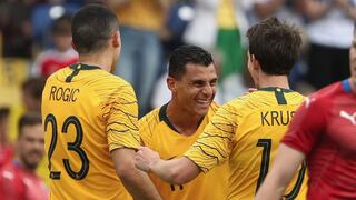 Australia goleó 4-0 a República Checa en partido amistoso en Austria
