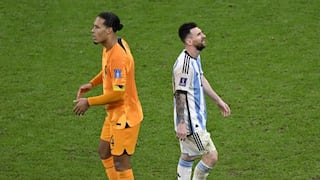 Van Dijk quedó impresionado con las “80 mil personas silbándote” ante Argentina