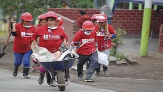 Trabaja Perú generará menos puestos de trabajos temporales por menor presupuesto