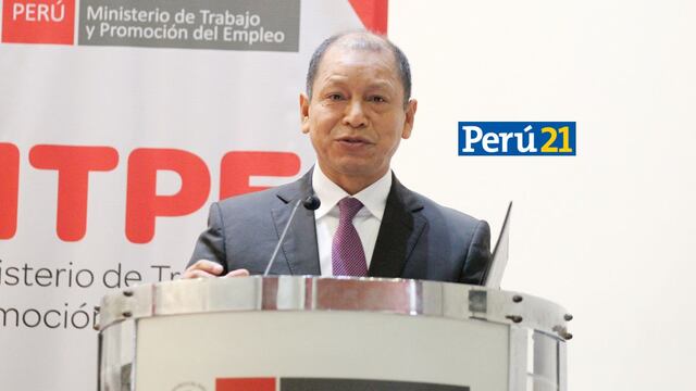 Ministro de Trabajo invoca a los peruanos a no sacar su CTS: “Sirve para la etapa de desempleo”