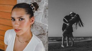 Gianella Marquina, hija de Melissa Klug, presentó a su novio con romántica foto en la playa
