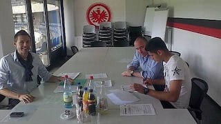 Carlos Zambrano firmó por el Eintracht Frankfurt