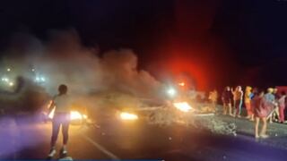 Paro de transportistas: bloquean Km 272 de la Panamericana Sur y suspenden salidas a provincias 