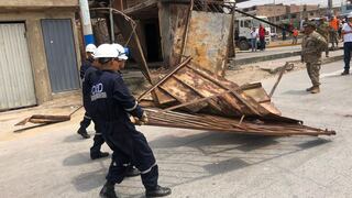 Tragedia en VES: “A partir del lunes empieza la movilización para la reconstrucción de las casas”, informó Mindef