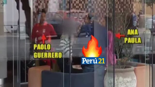 Ana Paula sufrió vergonzoso desplante de Paolo Guerrero: La dejó parada y se fue sin despedirse