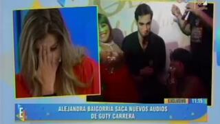 Alejandra Baigorria reveló audios en los que se confirma que Guty Carrera la maltrató psicológicamente [Video]