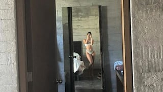 Danna Paola abre la puerta de su baño y nos muestra cómo se ducha en Instagram