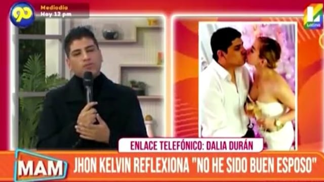 John Kelvin ofrece disculpas públicas a Dalia Durán: “También lloro, también sufro” [VIDEO]
