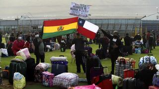 Coronavirus: repatrían a 385 bolivianos varados en Chile 