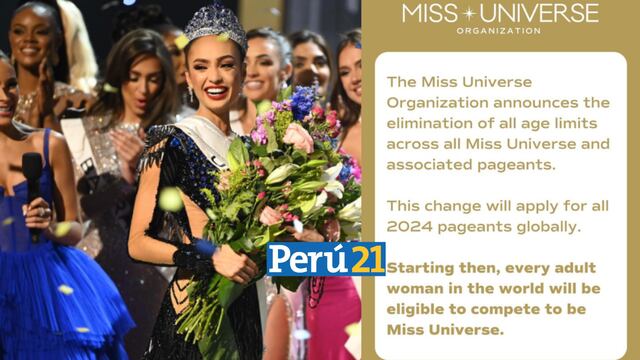 Miss Universo aprueba eliminar el límite de edad de candidatas para el próximo año
