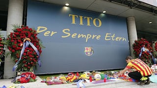 Tito Vilanova fue enterrado en su natal Girona