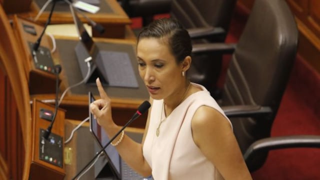 Paloma Noceda espera que proceda levantamiento de inmunidad contra Mamani