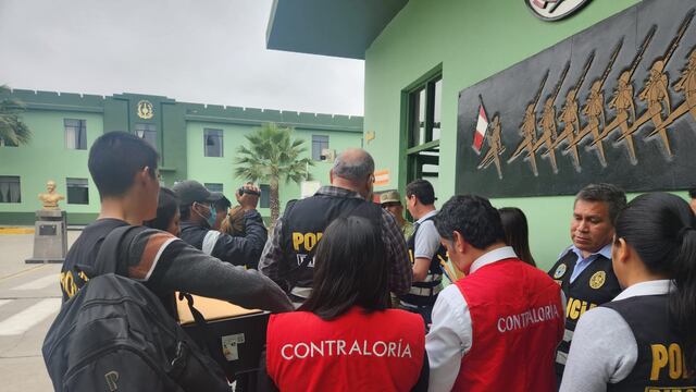 Contraloría, Fiscalía y Policía allanan cuarteles del Ejército en Piura y La Libertad 