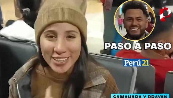 Samahara Lobatón deja en suspenso su reconciliación con el vocalista de Barrio King. (Foto: Panamericana TV)