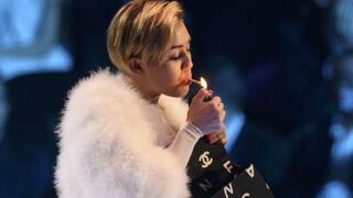 Miley Cyrus fumó marihuana por sus fans
