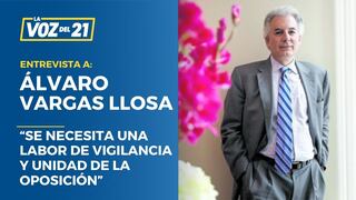 Álvaro Vargas Llosa: “Se necesita una labor de vigilancia y unidad de la oposición”