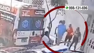Así fugó Rennán Espinoza de ambulancia tras aparatoso accidente [VIDEO]