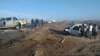 Brutal choque destroza camionetas y deja dos fallecidos en Arequipa [FOTOS]