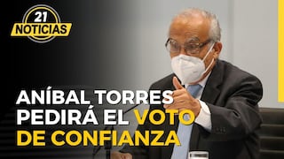 Aníbal Torres asistirá al Congreso para pedir el voto de confianza