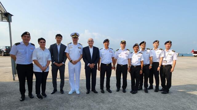 Buque de la Armada Peruana ‘Unión’ arribó con éxito en aguas de Singapur 