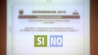 Referéndum 2018: Mayoría votará por el SÍ a las reformas, menos a la pregunta sobre la bicameralidad