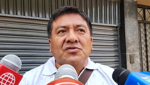 El alcalde de Picsi, Juan Coronado, denunció que extorsionadores le piden 50 mil soles. (Foto: Captura)
