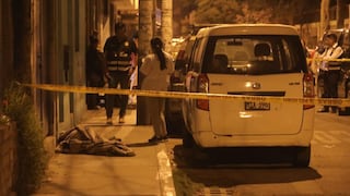 Sicario asesina a balazos a hombre en Los Olivos en medio de la calle por presunto ajuste de cuentas