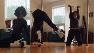 Jely Reátegui deja atónitos a sus seguidores con exótico baile en el piso | VIDEO