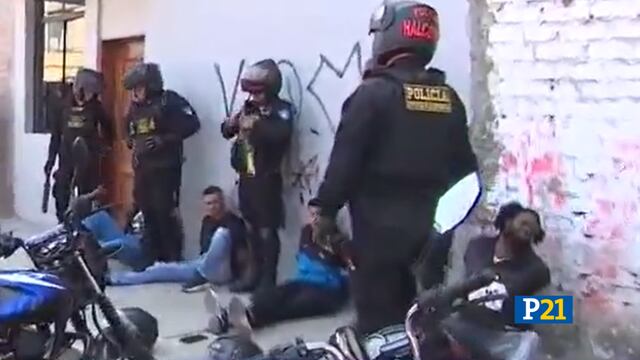 Chorrillos: Policía desarticula banda dedicada a préstamos ‘gota a gota’